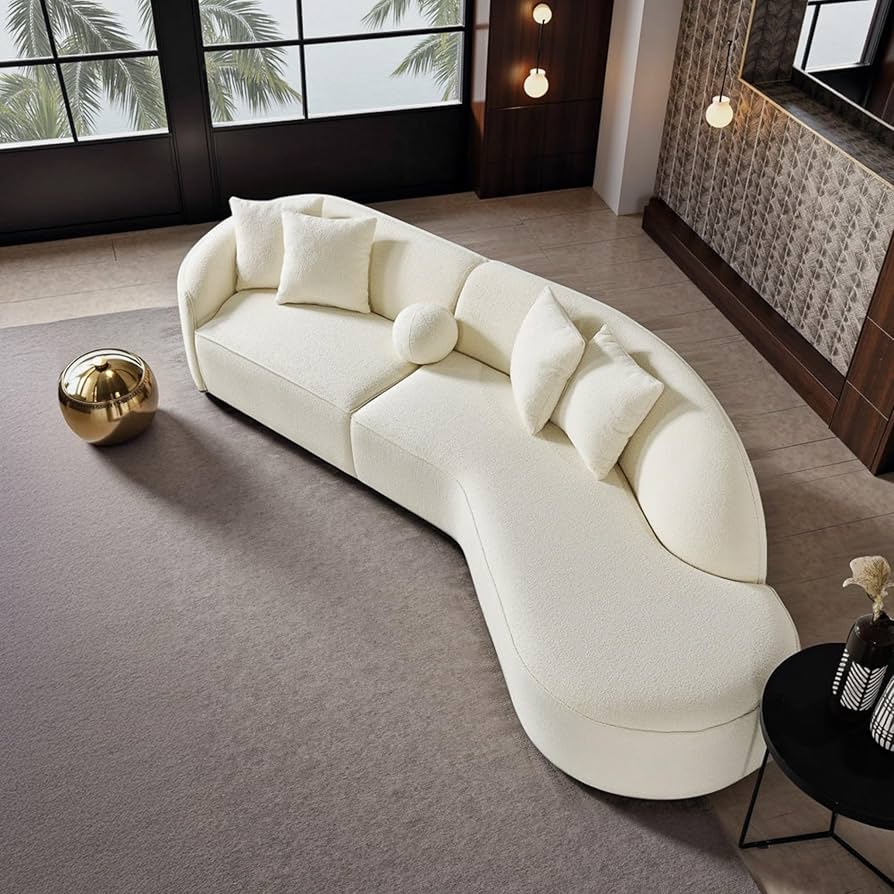 Amazon.com: Alyncasa Japandi Style Modular Sectional Sofa